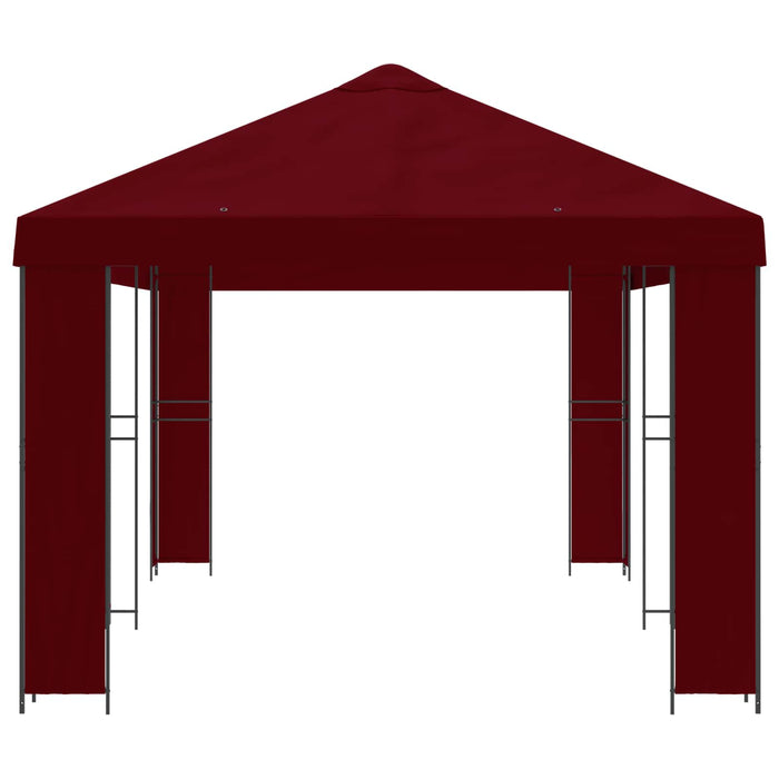 Foișor pentru Grădină 6 x 3 m Burgundy Poliester și oțel 190 - WALTI WALTI