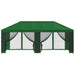 Pavilion cu panouri laterale 6 x 3 m Verde Poliester și oțel - WALTI WALTI