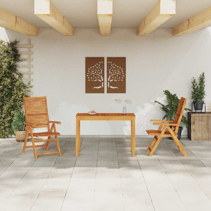 Set de masă pentru grădină 3 pcs Maro Lemn Solid de Acacia - WALTI WALTI