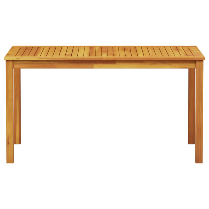 Set de masă pentru grădină 7 buc. Maro Lemn Solid de Acacia WALTI