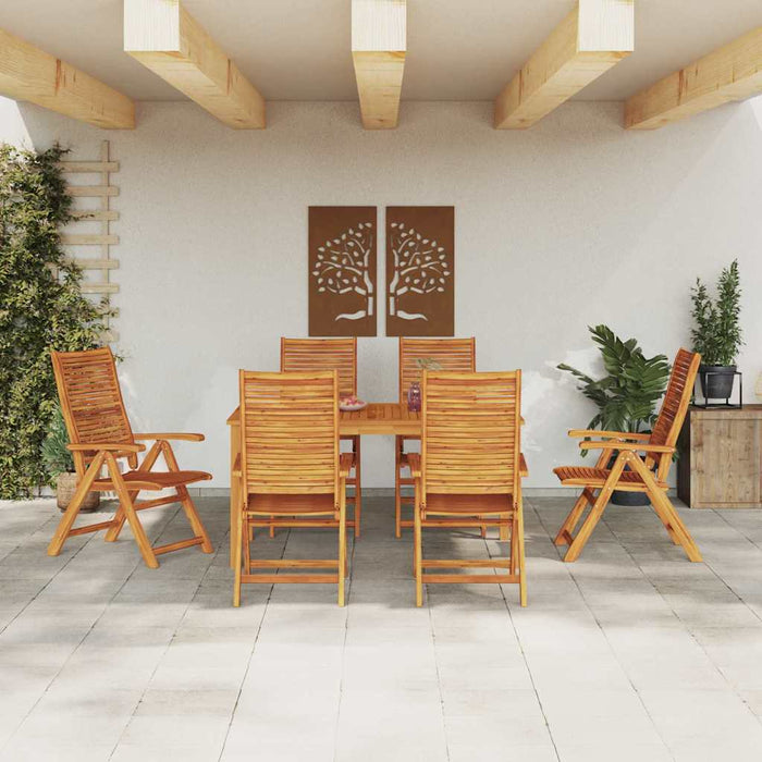 Set de masă pentru grădină 7 pcs Maro Lemn Solid de Acacia - WALTI WALTI