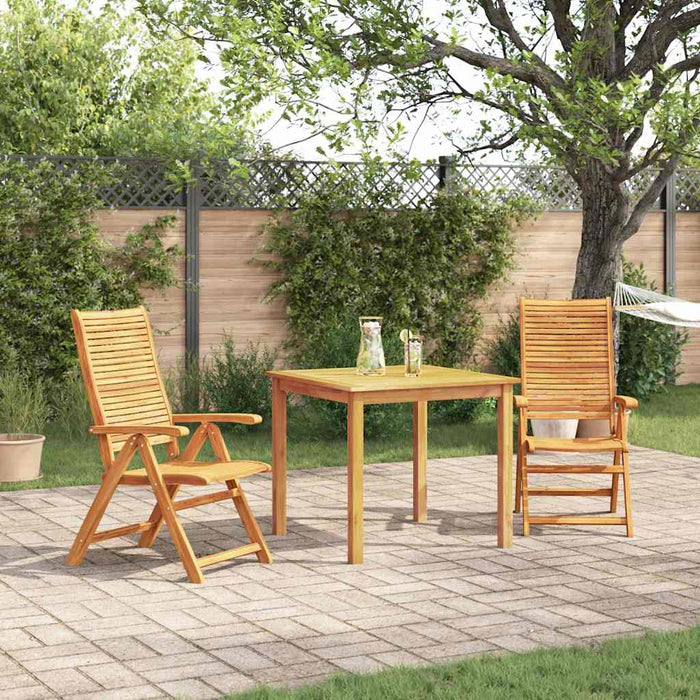 Set de masă pentru grădină 3 pcs Maro Lemn Solid de Acacia - WALTI WALTI