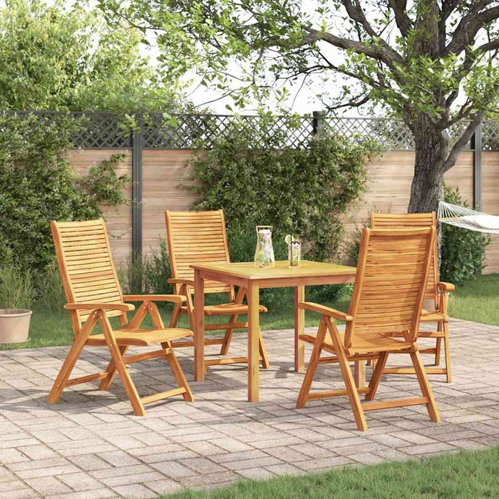 Set de masă pentru grădină 5 pcs Maro Lemn Solid de Acacia - WALTI WALTI