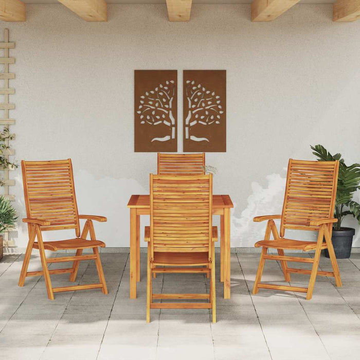 Set de masă pentru grădină 5 pcs Maro Lemn Solid de Acacia - WALTI WALTI