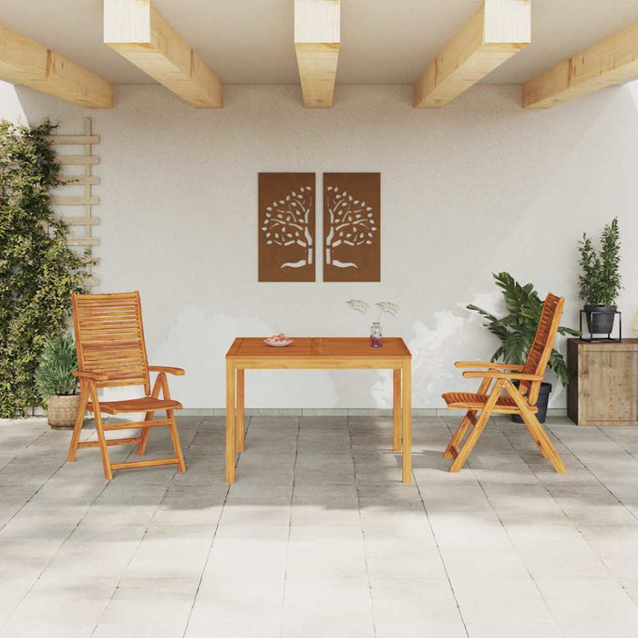 Set de masă pentru grădină 3 pcs Maro Lemn Solid de Acacia WALTI