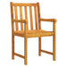 Set de dining 3 pcs Lemn natural 100-200 cm - WALTI WALTI