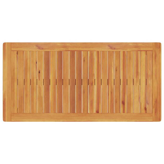 Set de dining 3 pcs Lemn natural 100-200 cm - WALTI WALTI