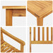 Set de masă pentru grădină 5 pcs Maro lemn masiv de acacia - WALTI WALTI
