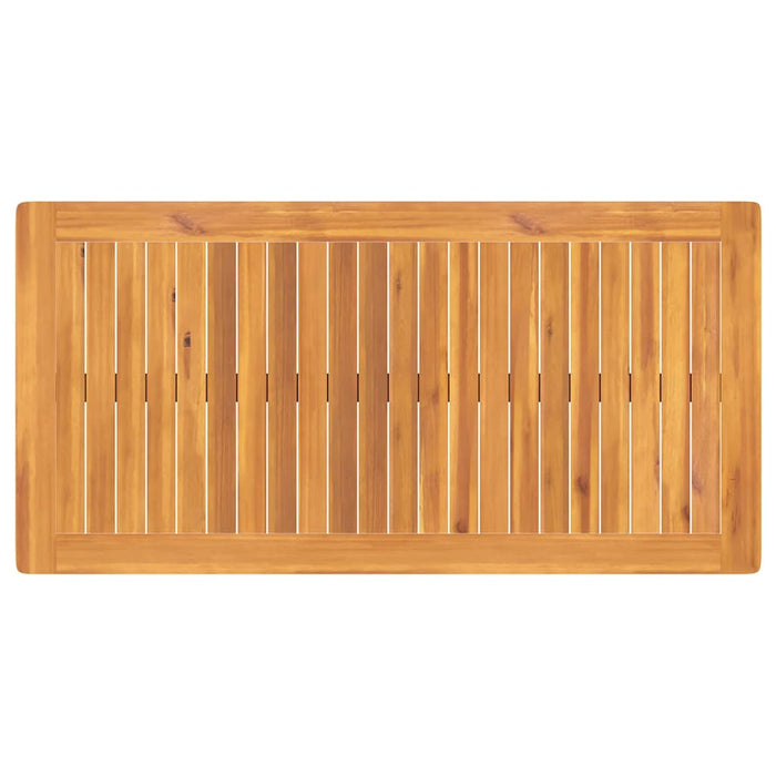 Set de masă pentru grădină 3 pcs Maro Lemn Solid de Acacia - WALTI WALTI
