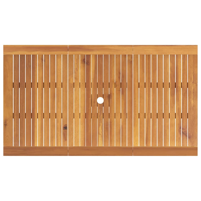 Set de masă pentru grădină 5 pcs Maro Lemn Solid de Acacia - WALTI WALTI