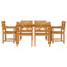 Set de masă pentru grădină 7 pcs Maro Lemn Solid de Acacia - WALTI WALTI