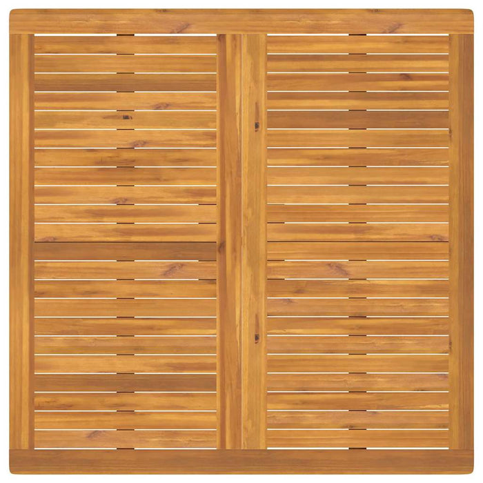 Set de masă pentru grădină 5 pcs Maro Lemn masiv de acacia WALTI