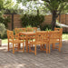 Set de masă pentru grădină 7 pcs Maro Lemn Solid de Acacia - WALTI WALTI