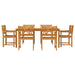 Set de masă pentru grădină 7 pcs Maro Lemn Solid de Acacia - WALTI WALTI