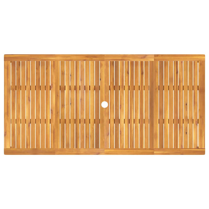 Set de masă pentru grădină 9 pcs Maro Lemn Solid de Acacia - WALTI WALTI