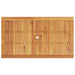 Set de dining 5 pcs Maro 140 x 80 x 74 cm Lemn masiv de acacia - WALTI WALTI