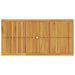 Set de dining pentru grădină 7 pcs Natural 200 x 100 x 74 cm - WALTI WALTI
