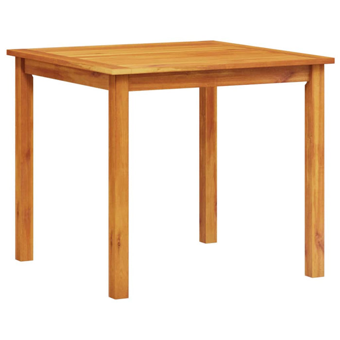 Set de dining pentru grădină 3 pcs Lemn Natural 85 x 85 x 75 cm - WALTI WALTI