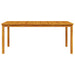 Set de masă de dining 9 pcs Natural 180 x 90 x 75 cm - WALTI WALTI