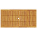Set de masă de dining 9 pcs Natural 180 x 90 x 75 cm - WALTI WALTI