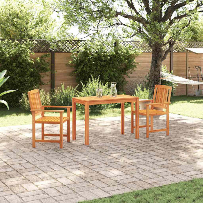 Set de masă pentru grădină 3 pcs Maro Lemn masiv de acacia - WALTI WALTI