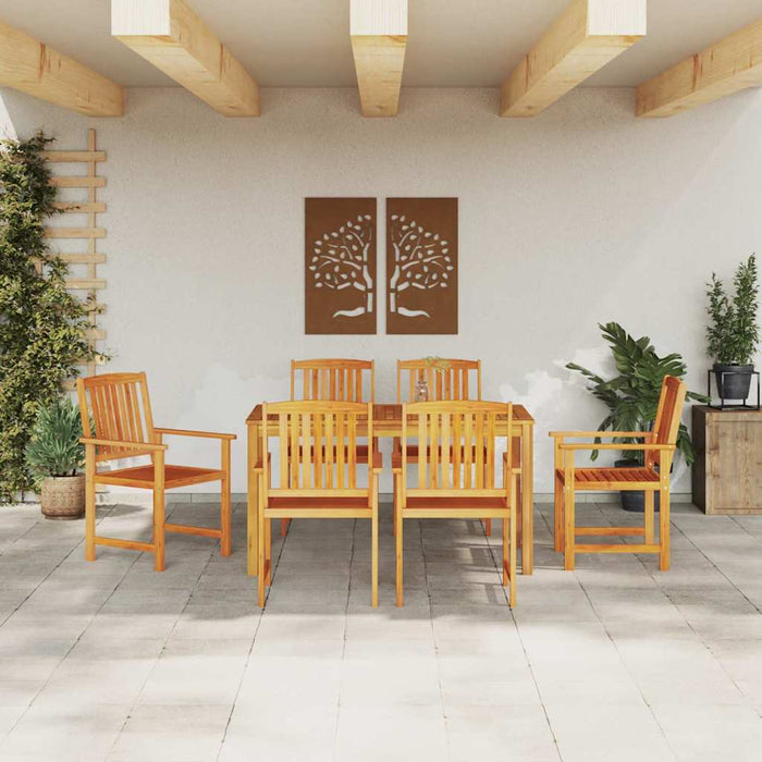 Set de dining pentru grădină 5 pcs Maro mare - WALTI WALTI