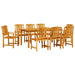 Set de dining pentru grădină 7 pcs 200 x 100 x 75 cm - WALTI WALTI