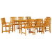 Set de dining pentru grădină 7 pcs 200 x 100 x 75 cm - WALTI WALTI