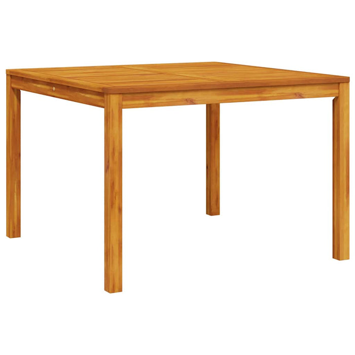 Set de masă pentru exterior 5 pcs Lemn natural 90 x 90 x 74 cm - WALTI WALTI