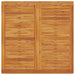 Set de masă pentru exterior 5 pcs Lemn natural 90 x 90 x 74 cm - WALTI WALTI