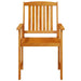 Set de masă pentru grădină 9 pcs Maro Lemn Solid de Acacia - WALTI WALTI