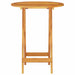 Set de Mobilier de Aer Liber 3 pcs Lemn Natural 60 x 60 x 75 cm - WALTI WALTI