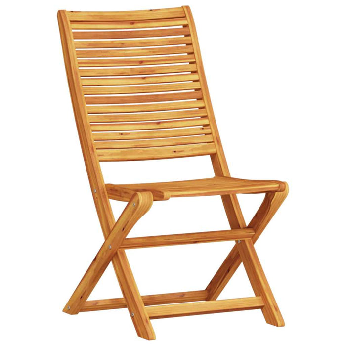 Set mobilier de exterior 3 pcs Lemn natural 70 x 70 x 75 cm - WALTI WALTI
