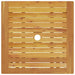 Set mobilier de exterior 3 pcs Lemn natural 70 x 70 x 75 cm - WALTI WALTI