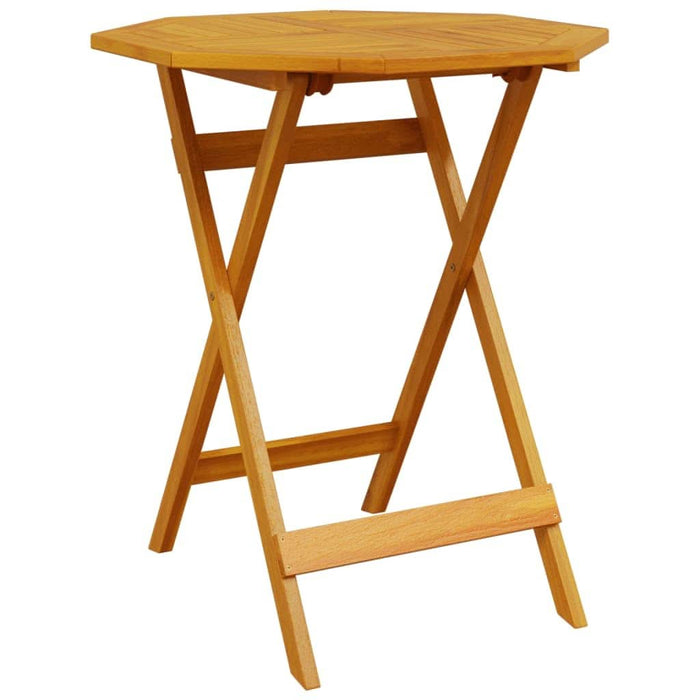 Set Bistro Pliabil 3 pcs Maro Lemn Solid de Acacia - WALTI WALTI