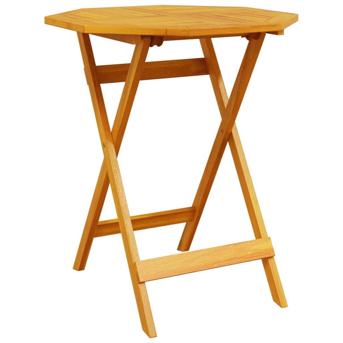 Set Bistro Pliabil 3 pcs Maro Lemn Solid de Acacia - WALTI WALTI