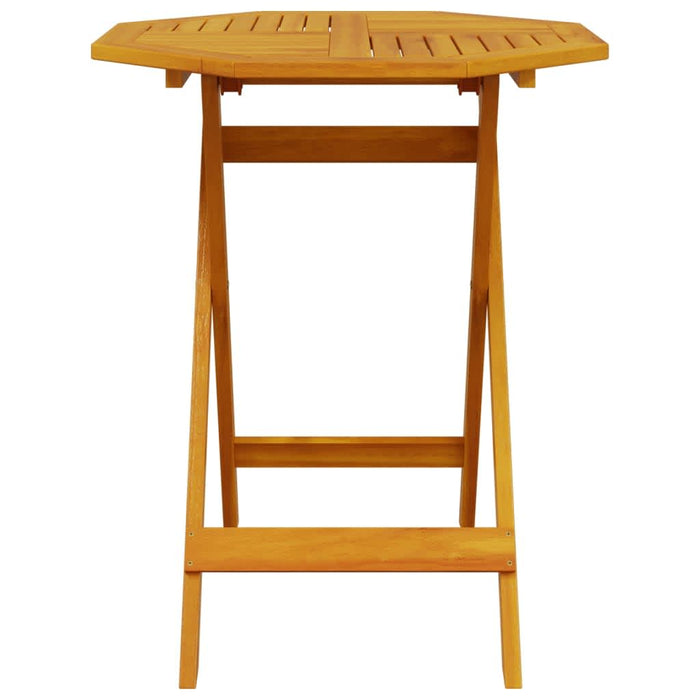 Set Bistro Pliabil 3 pcs Maro Lemn Solid de Acacia - WALTI WALTI