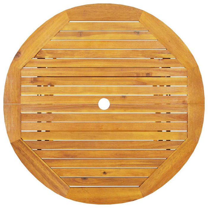 Set de masă pentru grădină 5 pcs Maro Lemn Solid de Acacia - WALTI WALTI