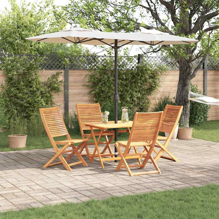 Set de masă pentru grădină 5 pcs Maro Lemn Solid de Acacia - WALTI WALTI