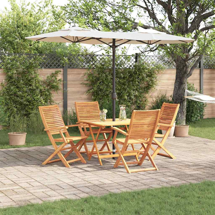 Set de masă pentru grădină 5 pcs Maro Lemn Solid de Acacia - WALTI WALTI