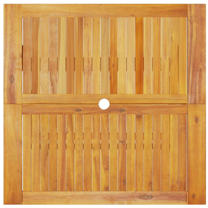 Set de masă pentru grădină 5 pcs Maro Lemn Solid de Acacia - WALTI WALTI
