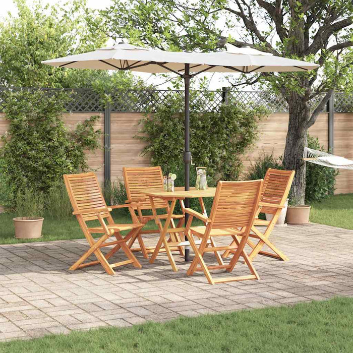 Set de masă pentru grădină 5 pcs Maro Lemn Solid de Acacia - WALTI WALTI