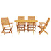 Set de masă pentru grădină 5 pcs Maro Lemn Solid de Acacia - WALTI WALTI