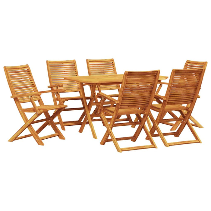 Set de masă pentru grădină 7 pcs Maro Lemn Solid de Acacia - WALTI WALTI