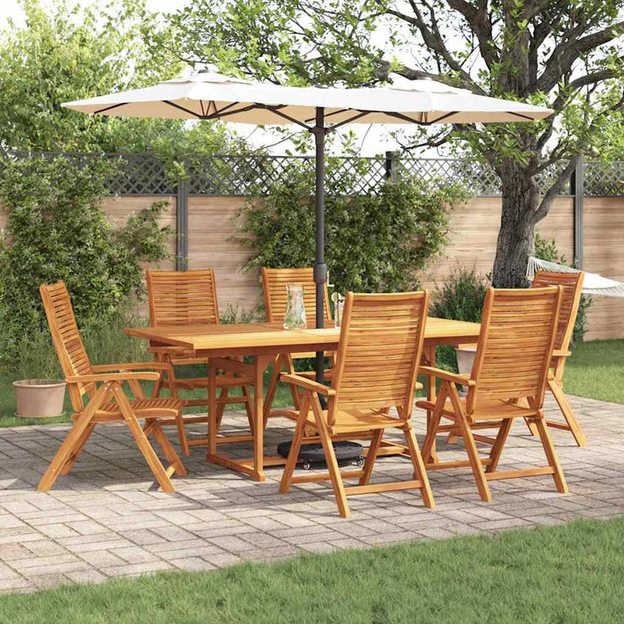 Set de masă pentru grădină 7 pcs Maro Lemn Solid de Acacia - WALTI WALTI