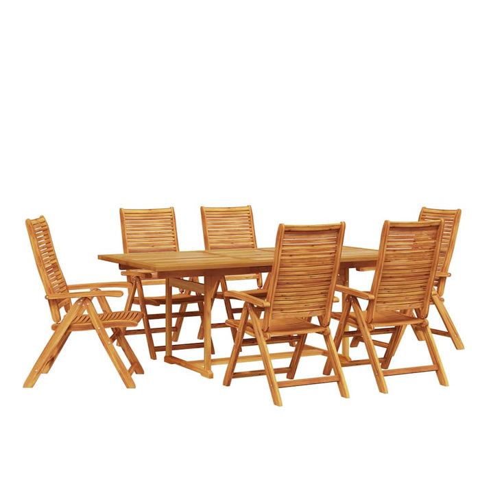 Set de masă pentru grădină 7 pcs Maro Lemn Solid de Acacia - WALTI WALTI