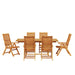 Set de masă pentru grădină 7 pcs Maro Lemn Solid de Acacia - WALTI WALTI