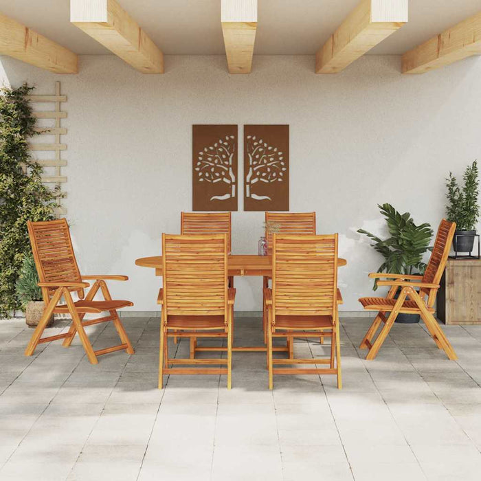 Set de masă pentru grădină 7 pcs Maro Lemn Solid de Acacia - WALTI WALTI