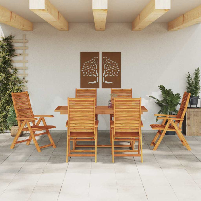 Set de masă pentru grădină 7 pcs Maro Lemn Solid de Acacia - WALTI WALTI