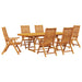 Set de masă pentru grădină 7 pcs Maro Lemn Solid de Acacia - WALTI WALTI